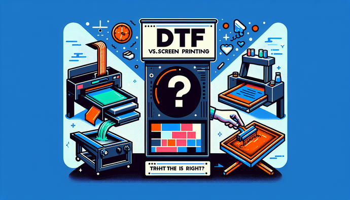 DTF vs. Screen Printing: Which is Right for Your Business?
