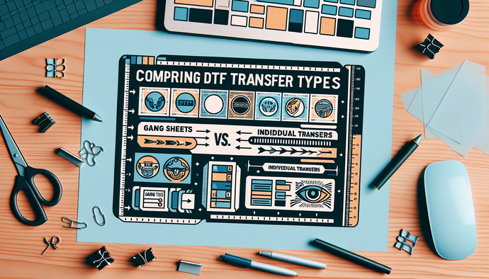 Comparing DTF Transfer Types: Gang Sheets vs. Individual Transfers