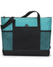 Gemline Select Zippered Tote TURQUOISE