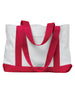 Liberty Bags P & O Cruiser Tote WHITE RED