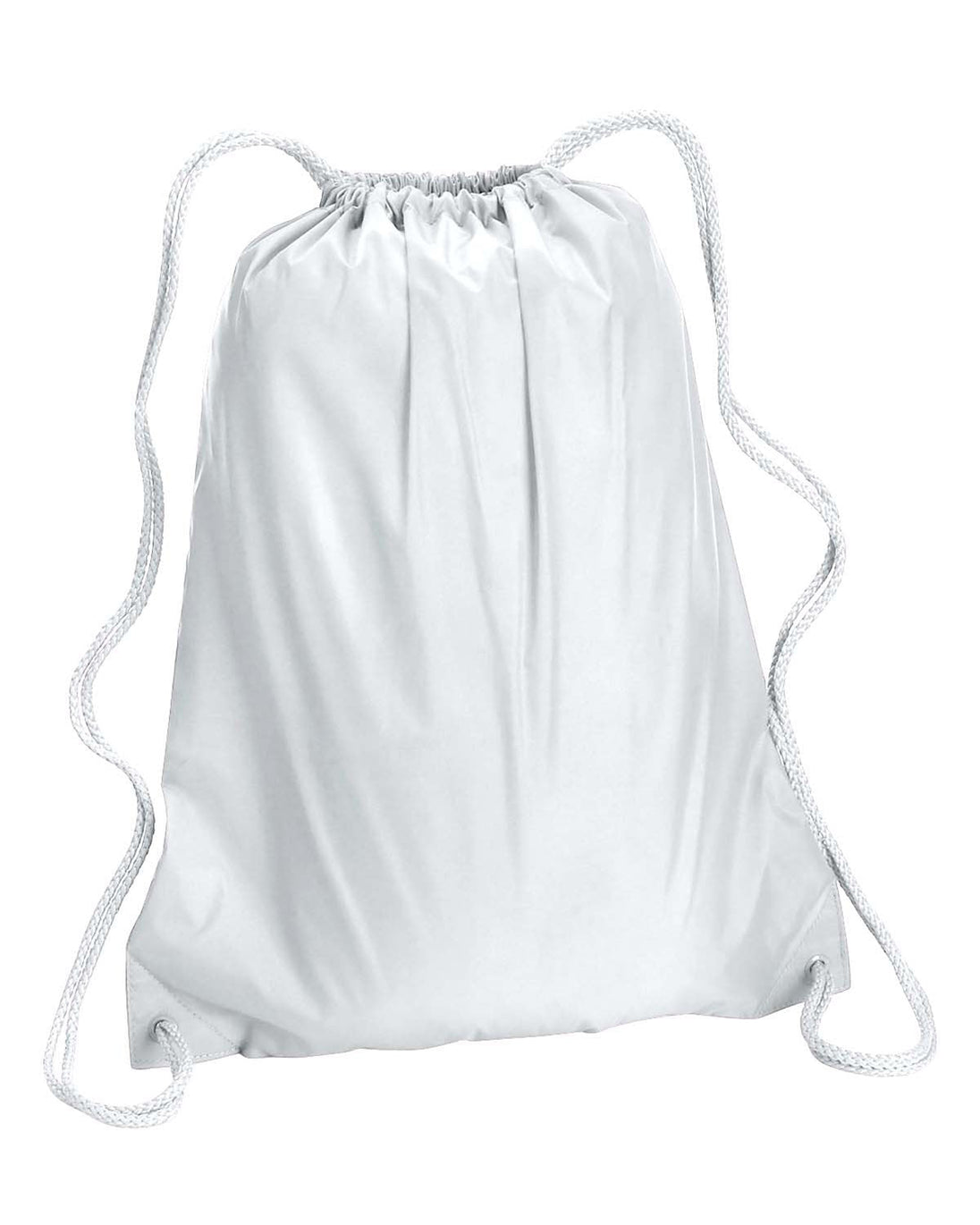 Large Drawstring Bag WHITE