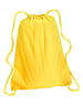 Large Drawstring Bag BRIGHT YELLOW