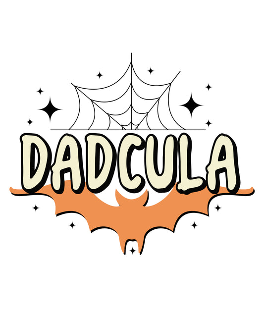 Dadcula Ghosts and Spiderwebs- Ready to Press DTF Heat Transfers
