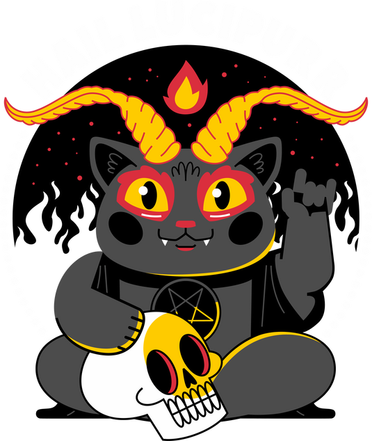 HAIL LUCIPURR Ready to Press DTF Heat Transfers- Pack of 6