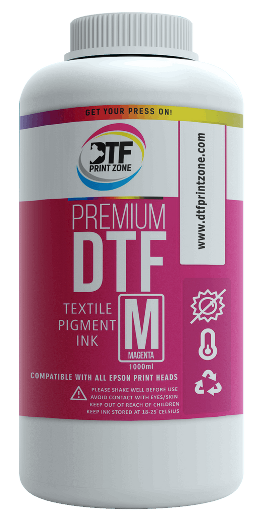 Premium CMYK DTF Ink - 1 liter