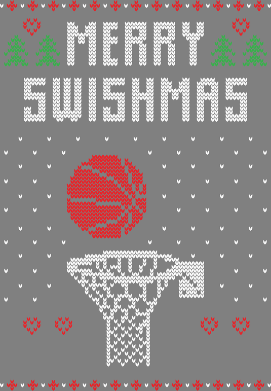 Merry Swishmas Ugly Christmas Sweater Party Ready to Press DTF Heat Transfers