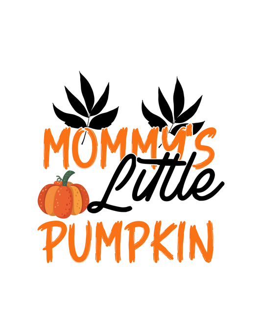 Mommys Little Pumpkin Ready to Press DTF Heat Transfers