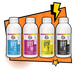 Premium CMYK DTF Ink - 1 liter