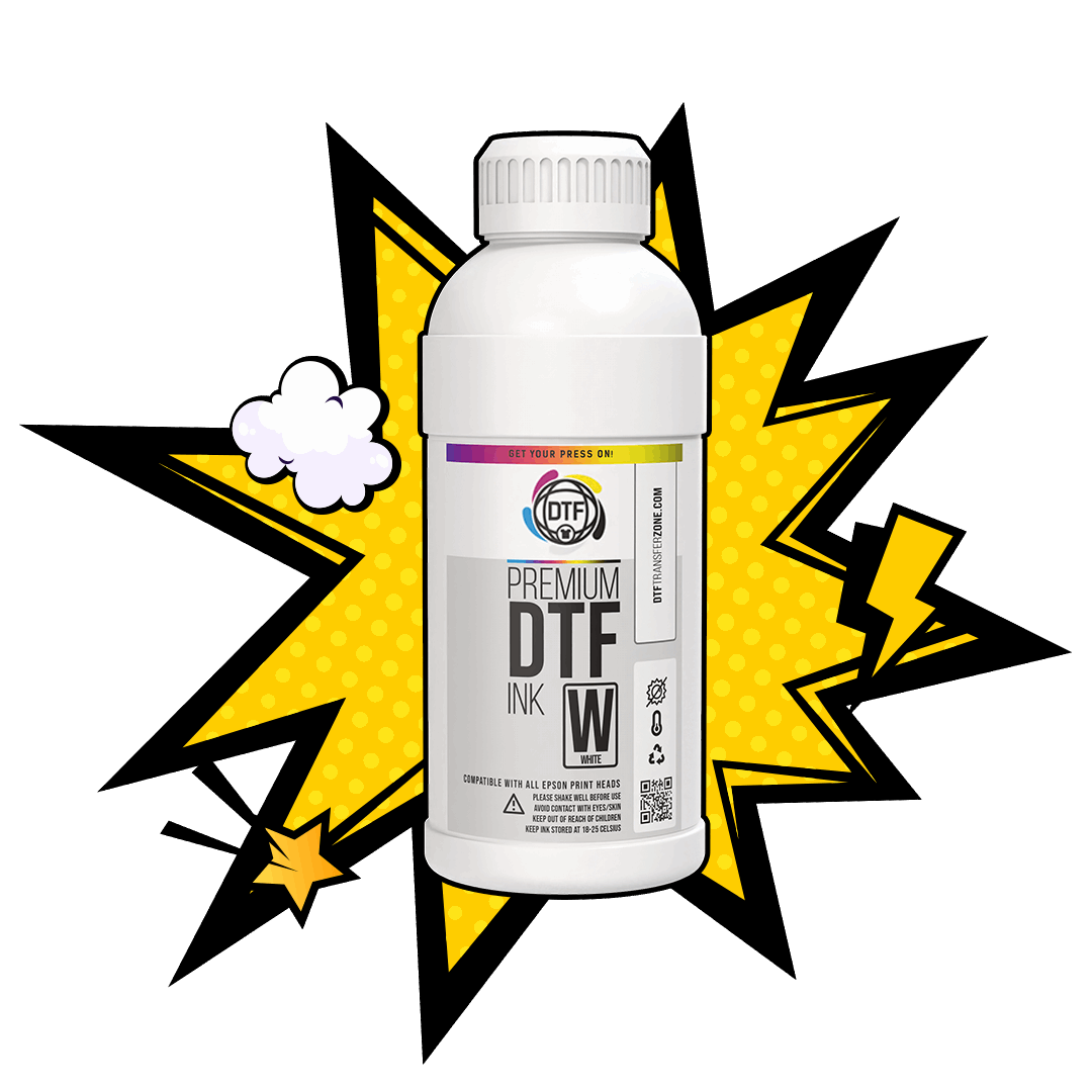 Premium White DTF Ink - 1 liter