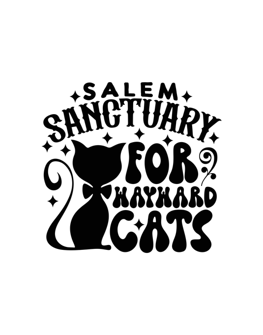 Salem sanctuary for hayward cats Ready to Press DTF Heat Transfers
