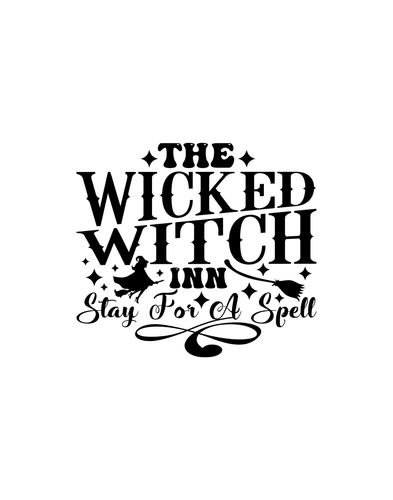 The wicked witch inn Ready to Press DTF Heat Transfers