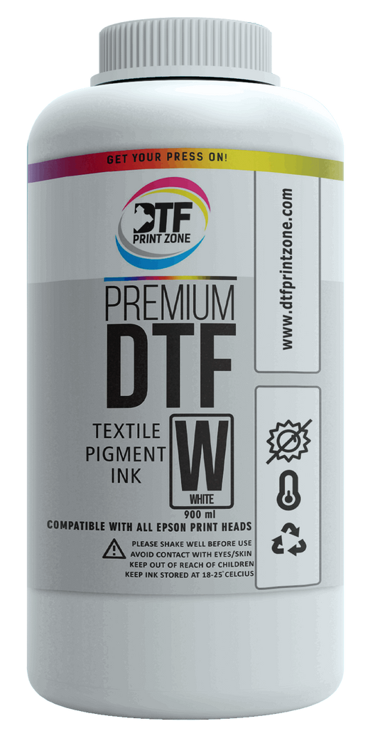 Premium White DTF Ink - 900 ML