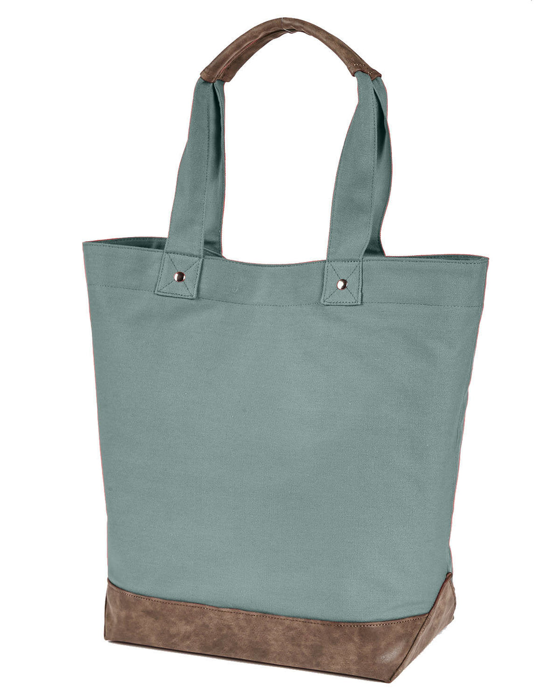 Authentic Pigment Canvas Resort Tote CYPRESS BROWN