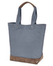 Authentic Pigment Canvas Resort Tote NIAGARA BROWN