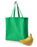 Canvas Grocery Tote KELLY GREEN