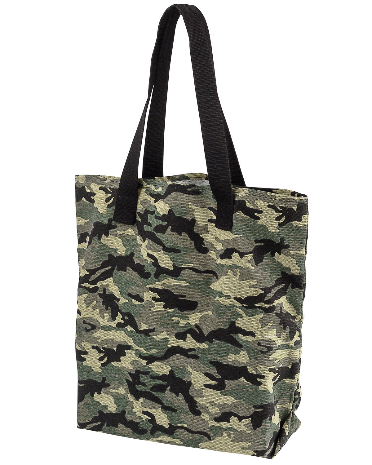 BAGedge Canvas Print Tote FOREST CAMO