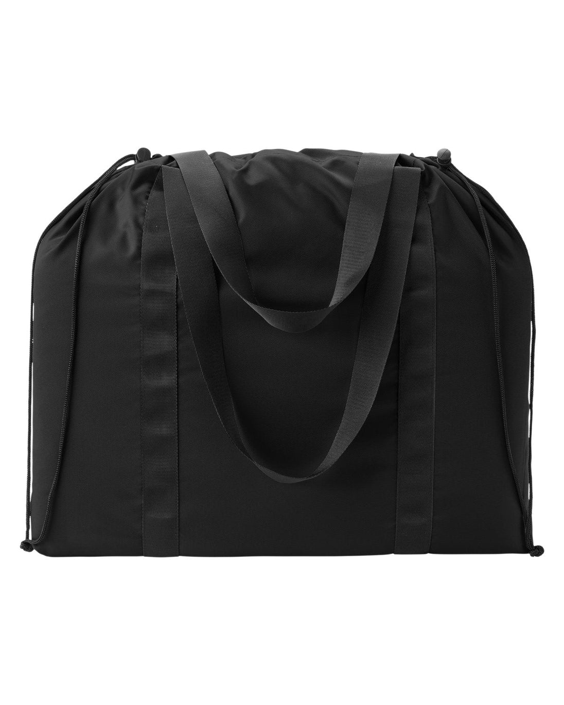 BAGedge Durable Cinch Tote BLACK