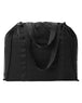 BAGedge Durable Cinch Tote BLACK