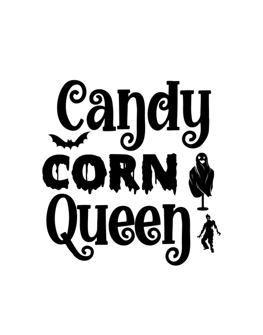 Candy Corn Queen  Ready to Press DTF Heat Transfers