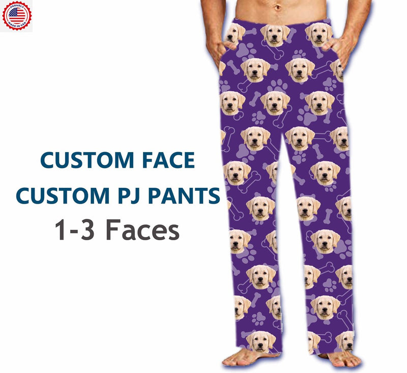 Cargue la imagen en el visor de la galería, Custom Pet Lover Pajamas Pants
