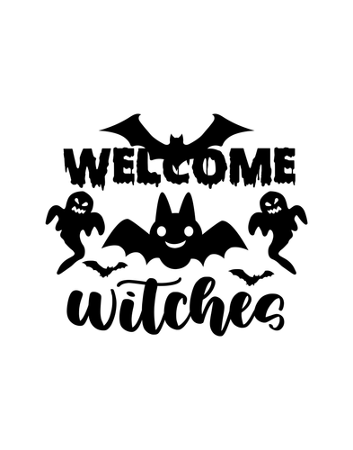 Welcome Witches Ready to Press DTF Heat Transfers
